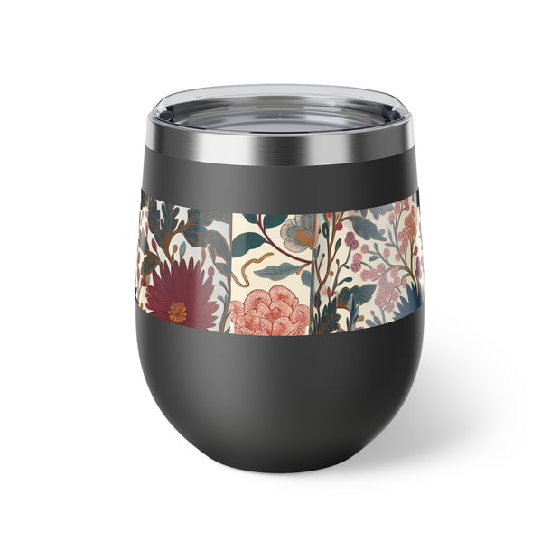 Floral Insulated Cup, 12 oz
