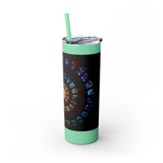 Skinny Tumbler with Straw, 20oz