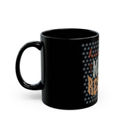 Inspirational Black Mug - "His Mercy Rescued Me" - Holiday Gift