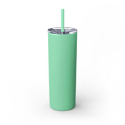Thanksgiving Skinny Tumbler with Straw, 20oz - Festive Drinkware for Fall Celebrations, Reusable Travel Mug, Fall Decor Gift, Holiday [...]