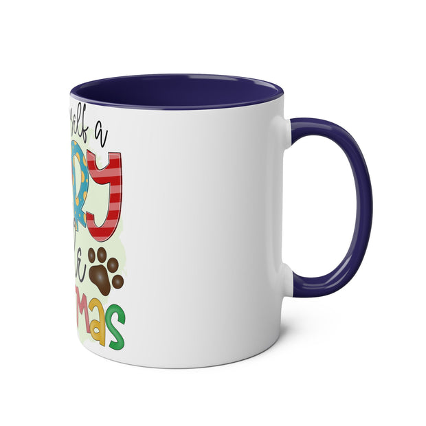 Two-Tone Coffee Mugs, 11oz