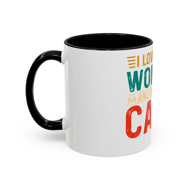 I Love One Woman and Several Cars Coffee Mug | Fun Gift for Car Lovers, Anniversary, Birthday, Personal Use, Home Decor