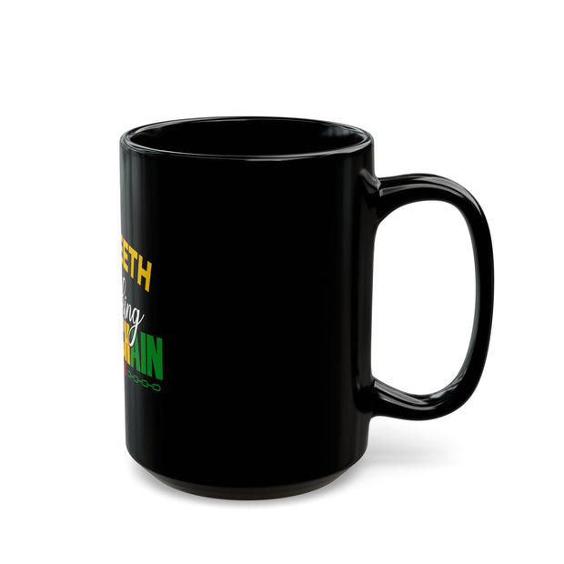 Black Mug (11oz, 15oz)-Juneteenth