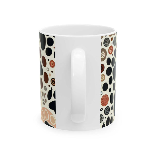 Paw Print Ceramic Mug