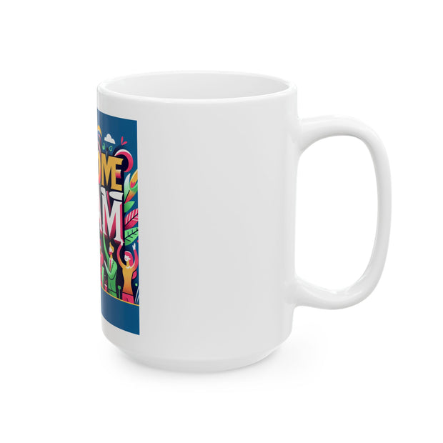 Welcome to the Team Ceramic Mug - Perfect Gift for Coworkers, Office Decor, Employee Appreciation, Motivational Coffee Cup, Team Spirit