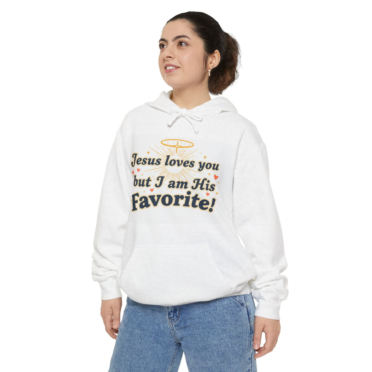 Jesus Hoodies – “Jesus Loves You” Christian Pullover Gift