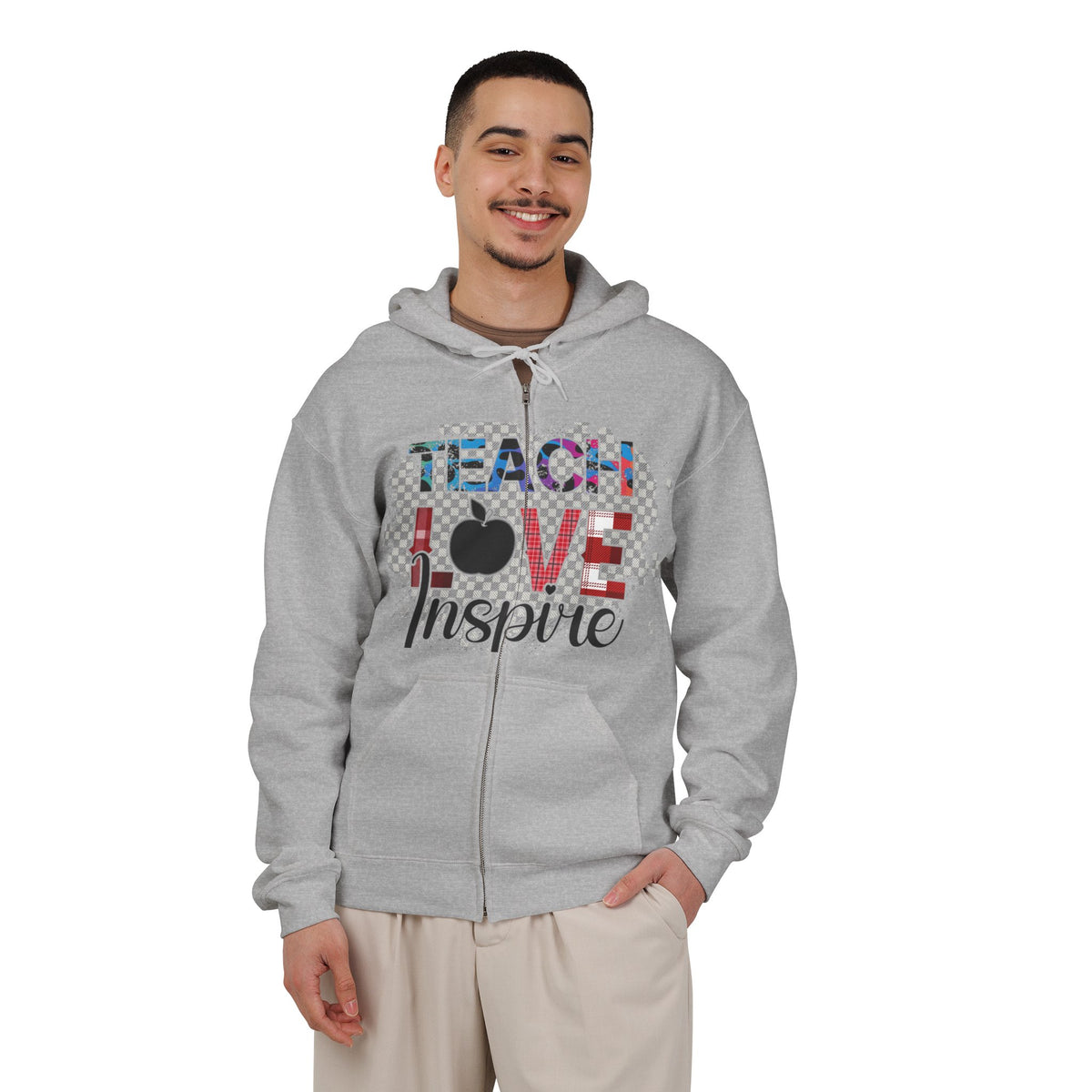 Love Wins Rainbow Pride Full-Zip Hoodie