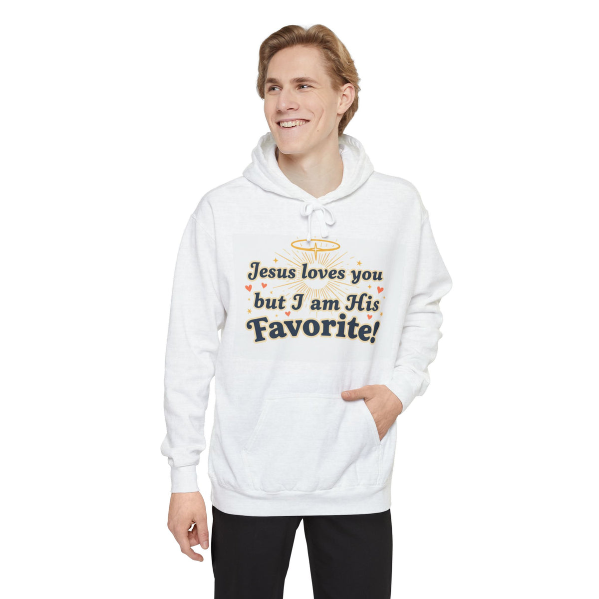 Jesus Hoodies – “Jesus Loves You” Christian Pullover Gift
