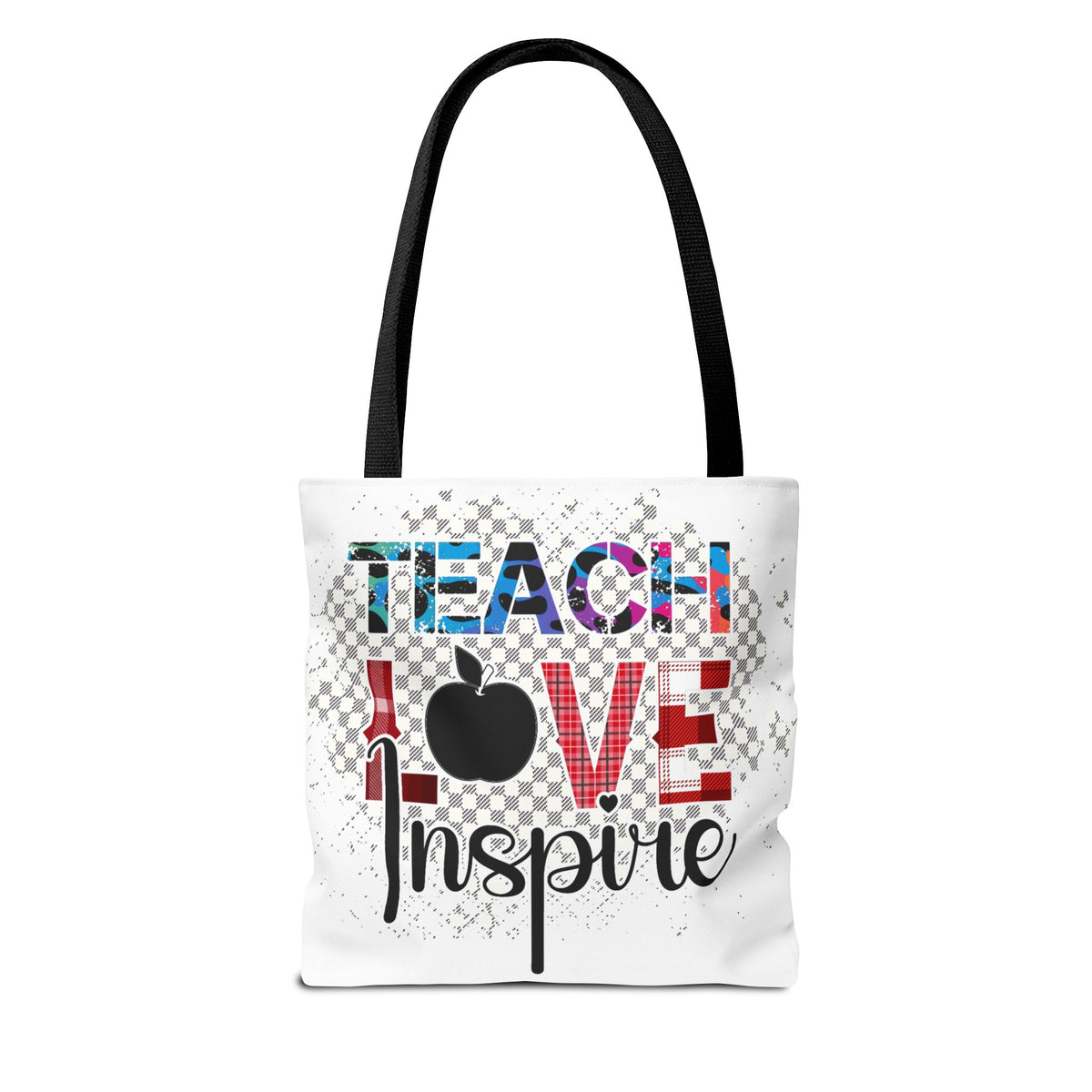 Teach Love Inspire Tote Bag — Teacher Appreciation Classroom Gift