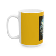 Inspirational Ceramic Mug - With God All Things Are Possible, Coffee Cup, Christian Gift, Motivational Mug, Religious Home Decor
