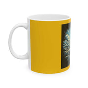 Inspirational Ceramic Mug - With God All Things Are Possible, Coffee Cup, Christian Gift, Motivational Mug, Religious Home Decor