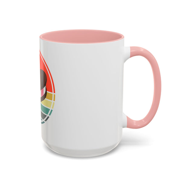 Valentine Heart Accent Coffee Mug (11, 15oz)