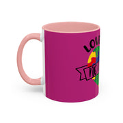 Accent Coffee Mug (11, 15oz)-Love Needs No Words