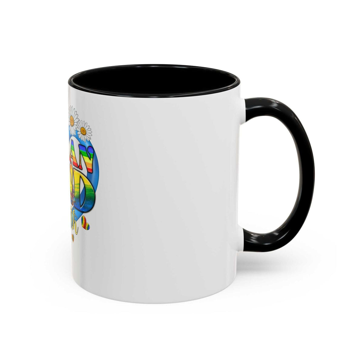 Human-Kind Be Both Accent Coffee Mug, 11oz