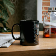 Inspirational Black Mug - "His Mercy Rescued Me" - Holiday Gift