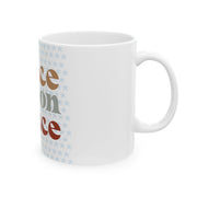 Grace Upon Grace Ceramic Mug - Perfect Gift for Winter & Holiday Celebrations