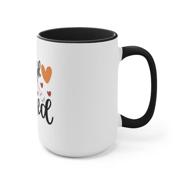 Thankful and Blessed Accent Mugs