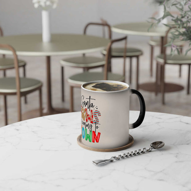 Santa Paws is Coming to Town Color-Changing Mug, 11oz