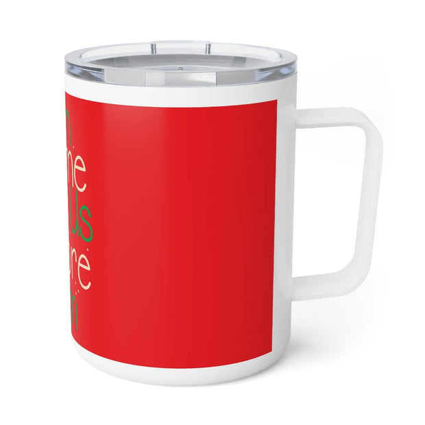 Oh Come Let Us Adore Him Insulated Coffee Mug, 10oz