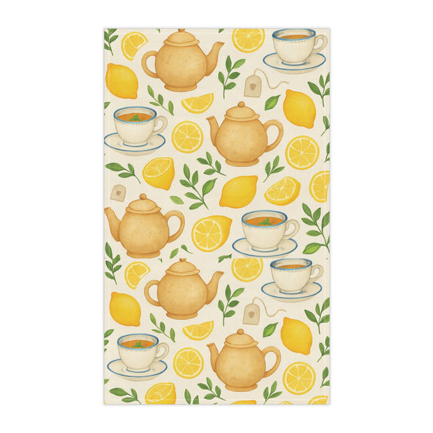 Charming Tea Towels, Kitchen Decor, Gift for Tea Lovers, Lemonade Party, Home Essentials