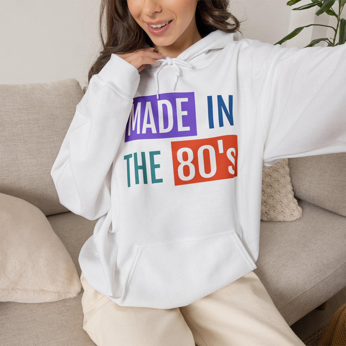 Made in the 80s Retro Nostalgia Hoodie