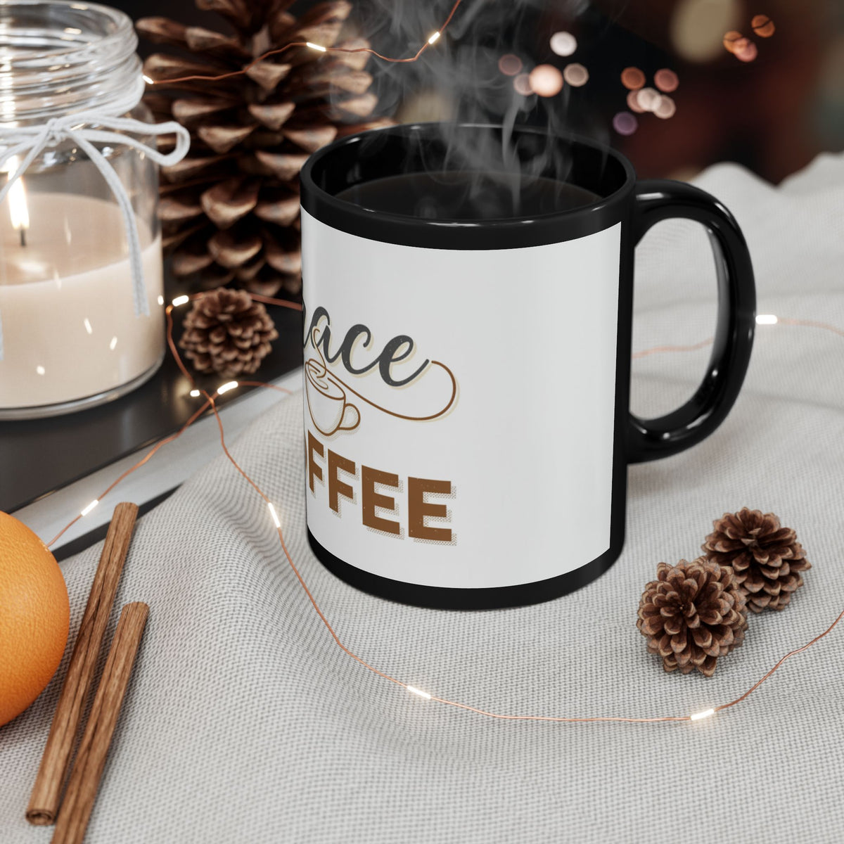 Grace Coffee Mug — Inspirational Ceramic Coffee Cup (11oz & 15oz)