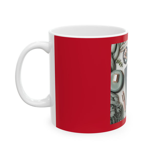 Inspirational Ceramic Mug, Motivational Coffee Cup, Wake Pray Slay Mug, Thoughtful Gift for Her, Office Decor, Self-Care Essentials