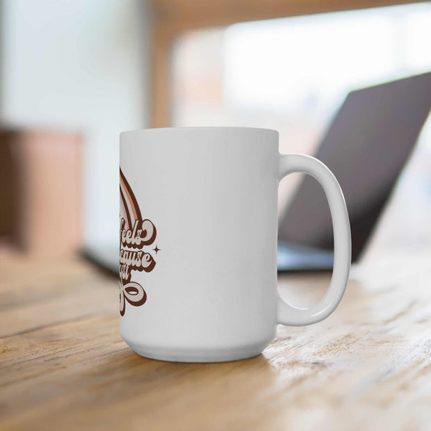 Uplifting Rainbow Mug, Motivational Gift, Cozy Home Beverage, Inspirational Coffee Cup, Friendship Appreciation Mugs