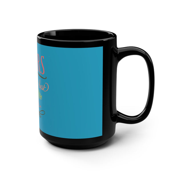 Sisters Black Mug, 15oz