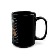 Inspirational Black Mug - "His Mercy Rescued Me" - Holiday Gift
