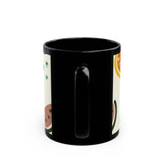 Watermelon Design 11oz Black Mug