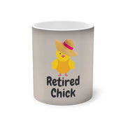 Color-Changing Mug, 11oz Retired Chick