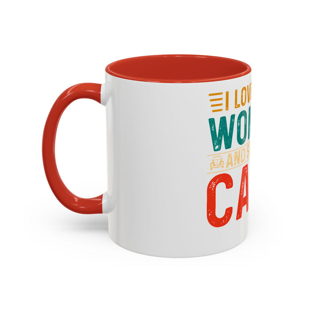 I Love One Woman and Several Cars Coffee Mug | Fun Gift for Car Lovers, Anniversary, Birthday, Personal Use, Home Decor