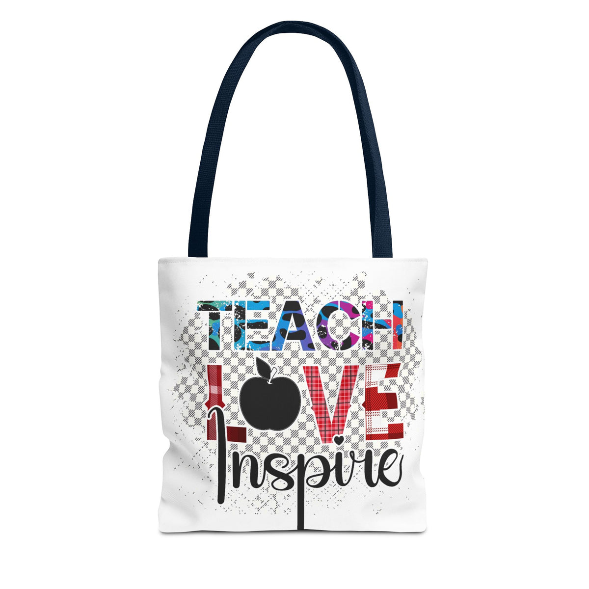 Teach Love Inspire Tote Bag — Teacher Appreciation Classroom Gift