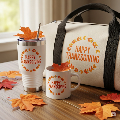 Gather & Give Thanks Thanksgiving Coffee Mug