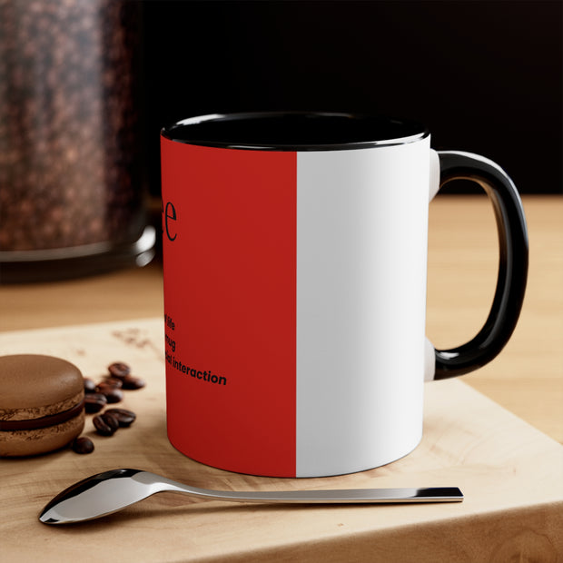 Dictionary Definition Accent Mugs