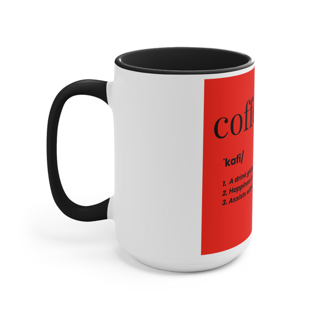 Dictionary Definition Accent Mugs