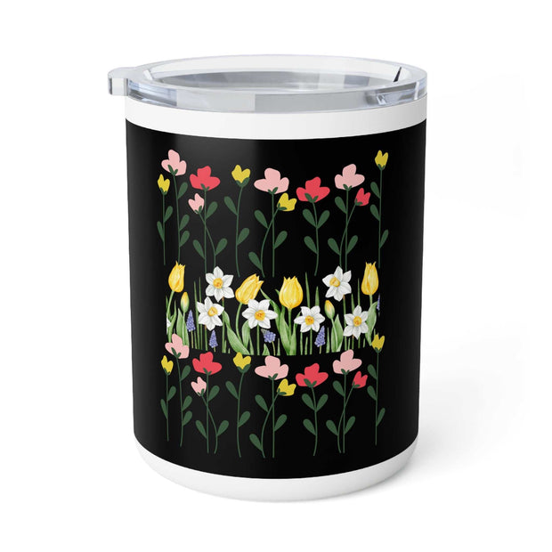Floral Insulated Coffee Mug 10oz