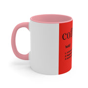 Dictionary Definition Accent Mugs