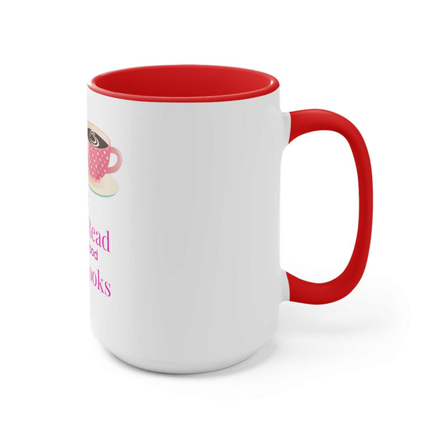 Good Coffee-Good Book Accent Mugs