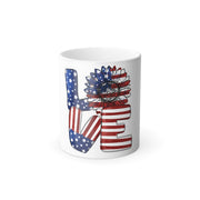 Sunflower USA Color Morphing Mug