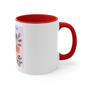 Take a Coffee Floral Accent Mugs