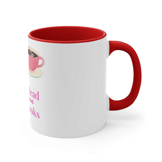 Good Coffee-Good Book Accent Mugs