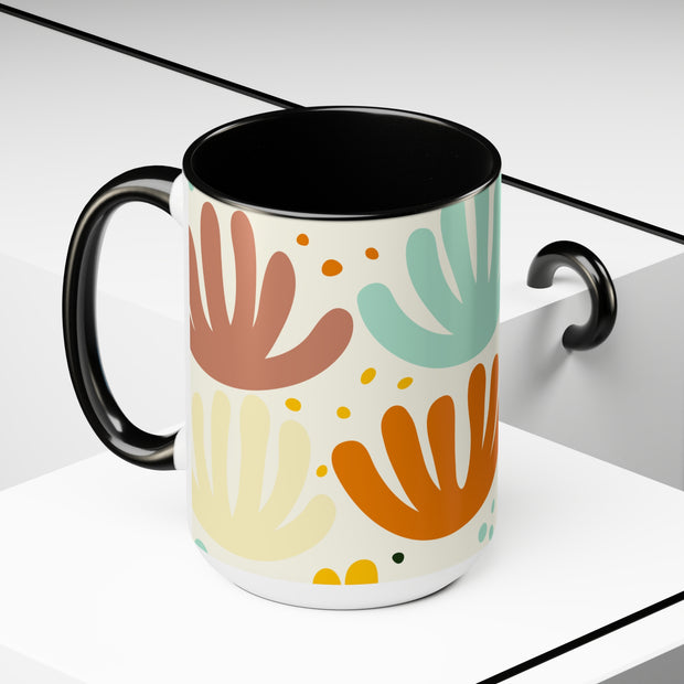 -Tone Coffee Mugs 15oz