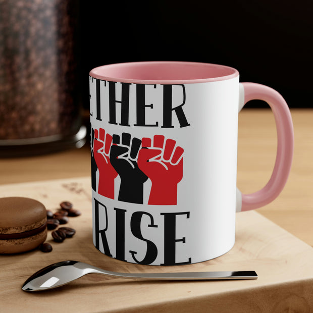 Together We Rise Accent Coffee Mug, 11oz