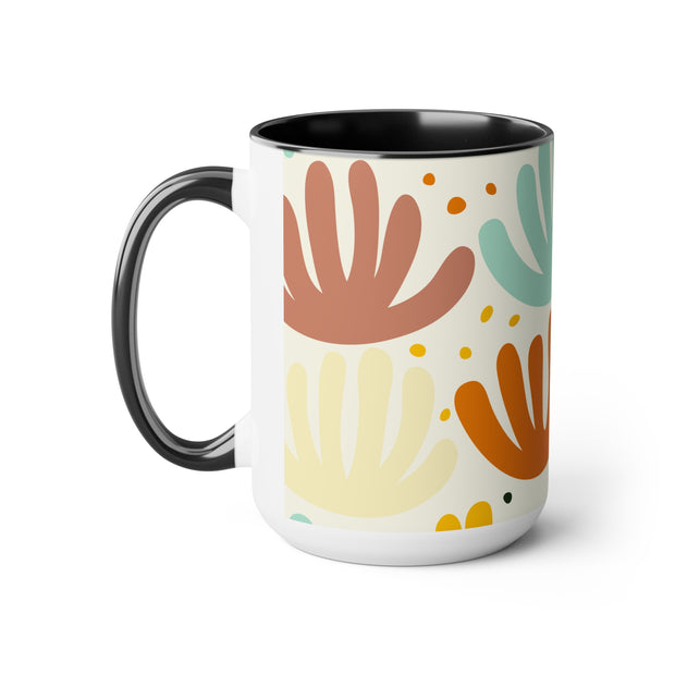 -Tone Coffee Mugs 15oz