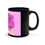 11oz Black Mug