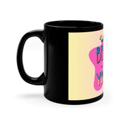 11oz Black Mug