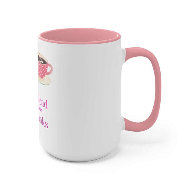Good Coffee-Good Book Accent Mugs