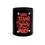 11oz Black Mug